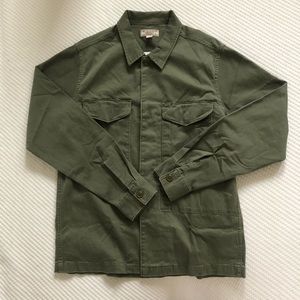 J. Crew Wallace and Barnes Surplus Olive Jacket
